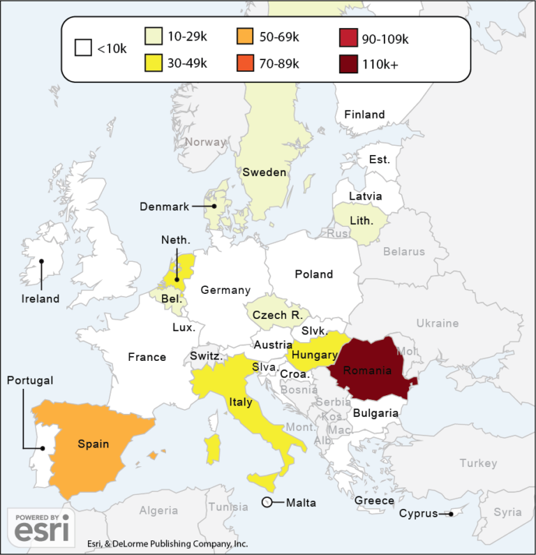 The prominence of return migration among intra-EU migration flows | The ...